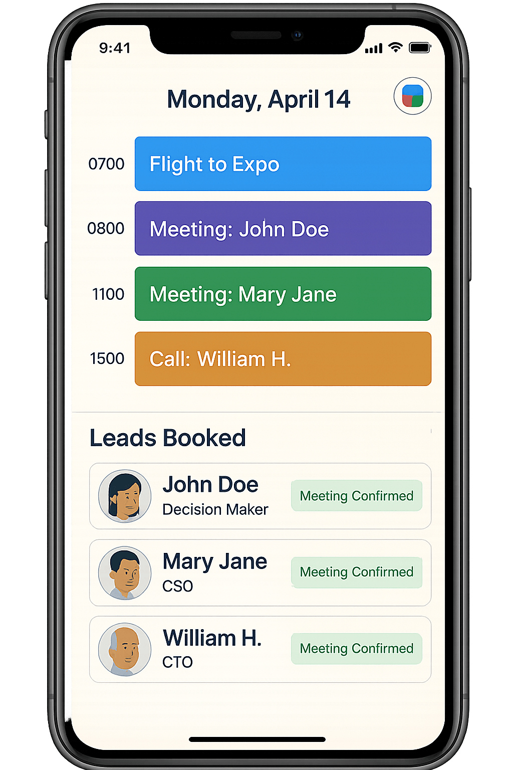 Win Before the Expo Even Starts - ExpoConvert's intelligent lead scoring dashboard showing prospect qualification and prioritization for expo success
